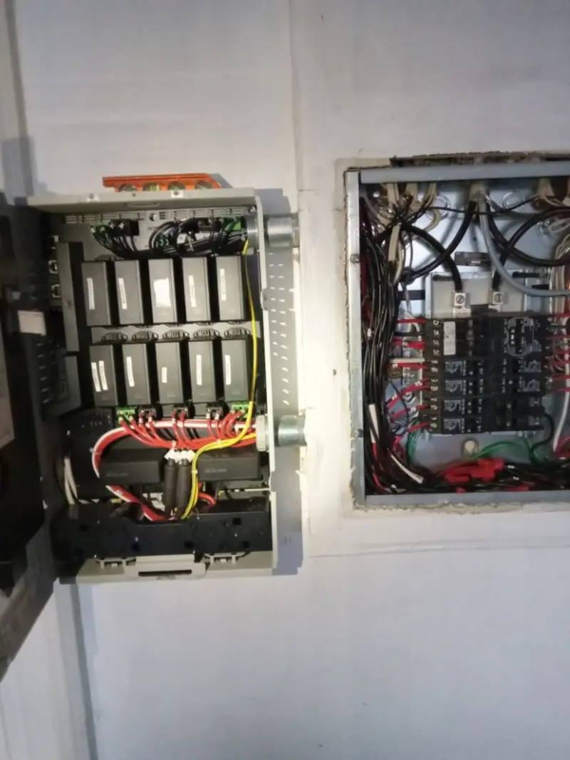Electrical panel upgrade completed for Indoor Lighting Installation in Rockland